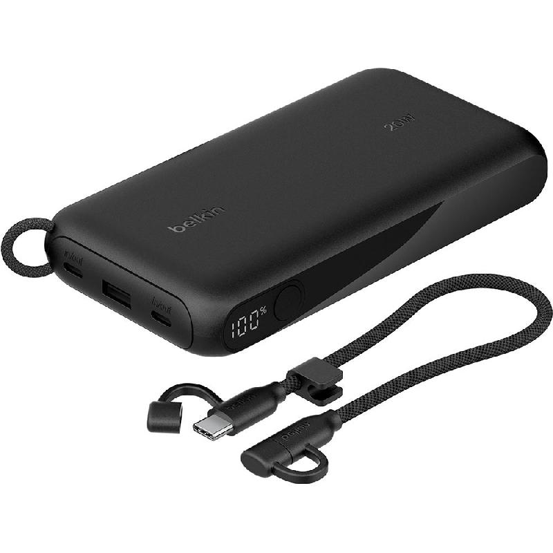 Belkin BoostCharge Power Bank Charger PD Fast Charging 20000 mAh 3 USB (1X USB/2X USB-C) — view 3