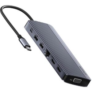 Anker 14-in-1 USB Hub 14 Port (2X USB-C/5X USB-A/2X HDMI/SD/Micro SD/VGA/RJ-45/3.5 mm Audio)