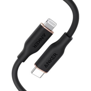 Anker PowerLine III Flow USB-C to Lightning Standard Cable 3.00 ft ( 91.44 cm )