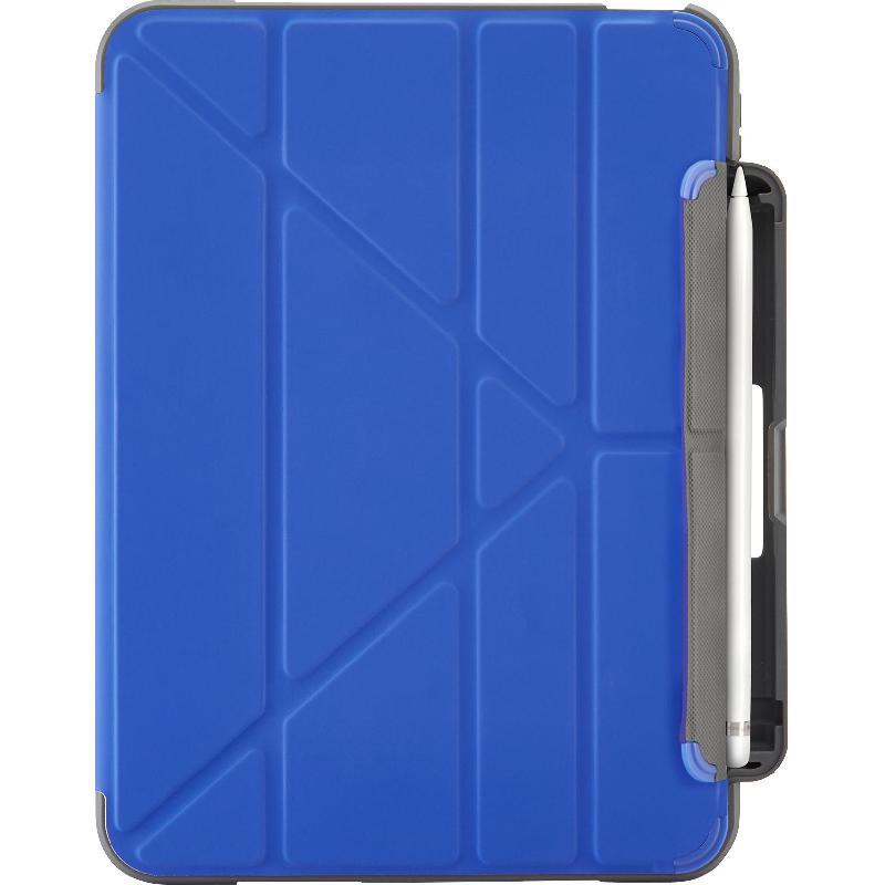 PIPETTO Origami Pencil Shield Folio Tablet Case Royal Blue for iPad A16/iPad 10.9 10th Gen — view 2