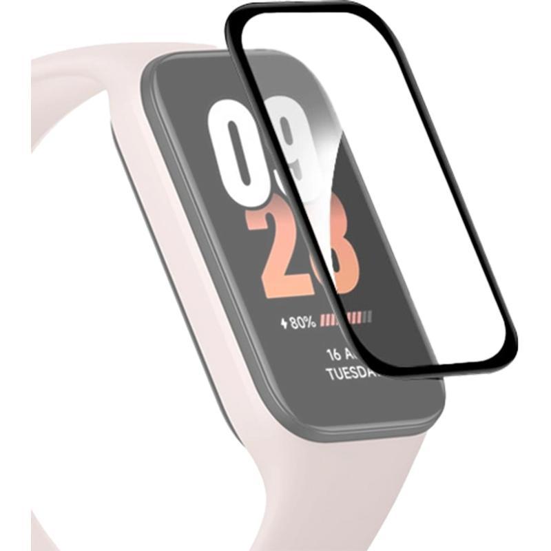 Just in Case Black Frame Soft TPU, Black Frame Smartwatch Screen Protector for Xiaomi Smart Band 9 Active