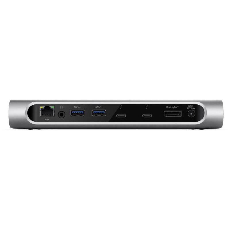 Belkin Thunderbolt 3 Express Multi-port Station 8 Port (RJ-45/2X USB-A/Power/Display/2X USB-C/Audio Output) — view 3