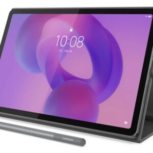 Lenovo Idea Tab Plus, WiFi, 256GB, 8GB, with Pen and Folio Case, 12.1inch- Luna Grey