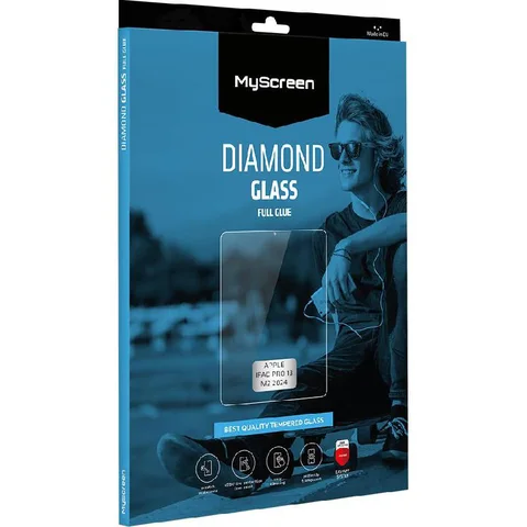 MyScreenPROTECTOR DIAMOND GLASS Tempered Glass iPad Screen Protector for iPad Air 13 M4/iPad Air 13 M3/iPad Air 13 M2