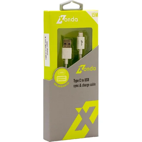 Xonda USB-C to USB 2.0 Sync & Charge Cable 1.50 m ( 4.92 ft )