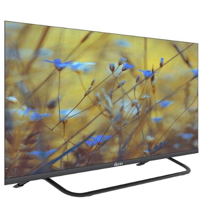 Ikon 65 Inches 4K Smart LED TV, Black - IK-65A71WOS - UAE Delivery Only — view 2