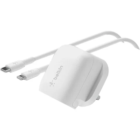 Belkin BoostCharge USB-C Wall Charger 20W + USB-C to Lightning Cable