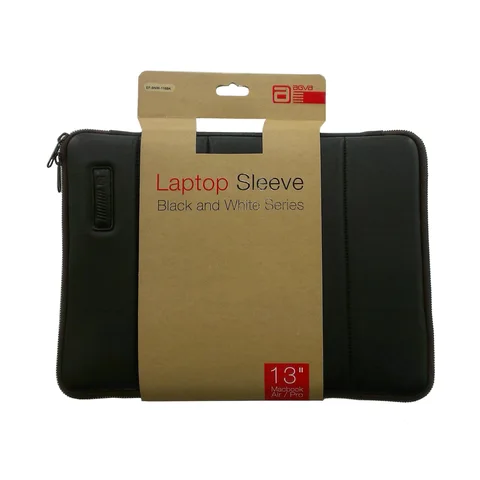 Agva Laptop Sleeve for 13" Screen Size Black