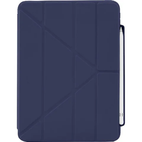 PIPETTO Origami Pencil Folio Tablet Case Dark Blue for iPad A16/iPad 10.9 10th Gen