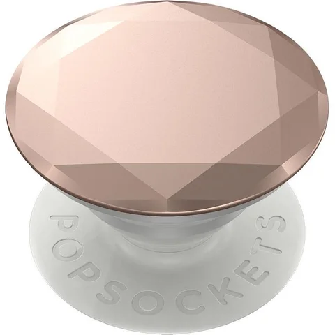 Popsockets Rose Gold Metallic Diamond Smartphone Grip
