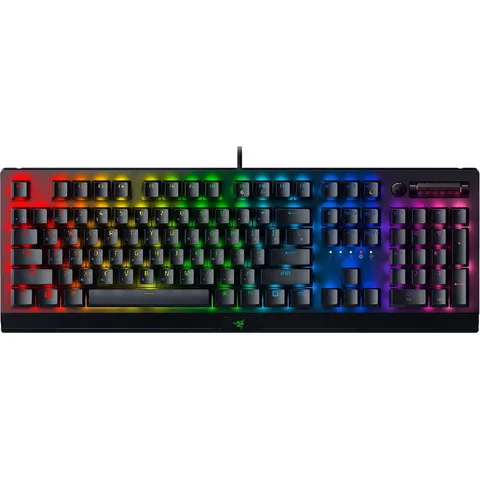 Razer BlackWidow V3 Green Switch US-Layout Gaming Keyboard Wired