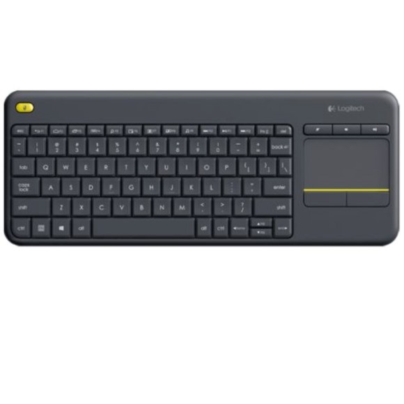 Logitech Keyboard Wireless With Touchpad K400 Plus - Arabic