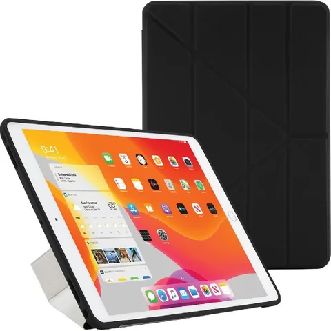 PIPETTO Origami Folio Tablet Case Black for iPad A16/iPad 10.9 10th Gen