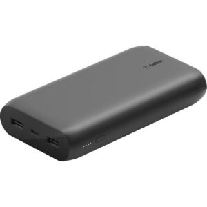 Belkin Boost CHARGE Power Bank Charger Fast Battery Charging 20000 mAh 3 USB (1X USB-C/2X USB)