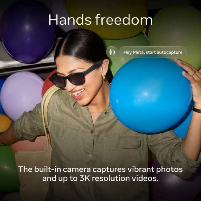 Meta Adventurer AI Glasses (Frame Merlot, Lenses Transitions Ruby) — view 2