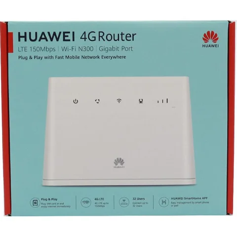HUAWEI B311As 4G CPE Router Wireless AC (802.11ac) 2.4 GHz