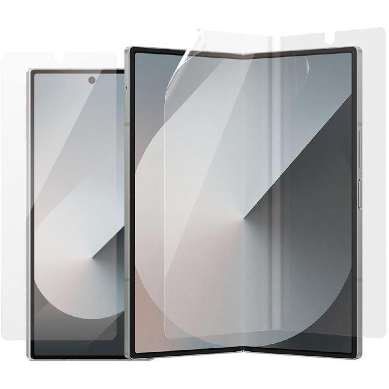 PanzerGlass Flip Fold Flex Tempered Glass, Edge-to-Edge, Black Case Friendly Smartphone Screen Protector for Samsung Galaxy Z Fold6