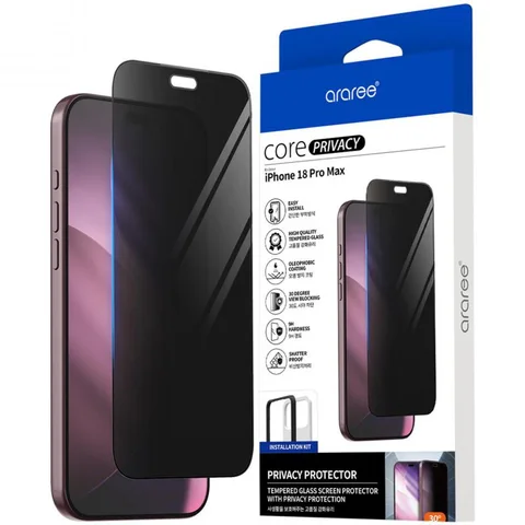 Araree DSCPRO Round Edge Smartphone Screen Protector for iPhone 18 Pro Max