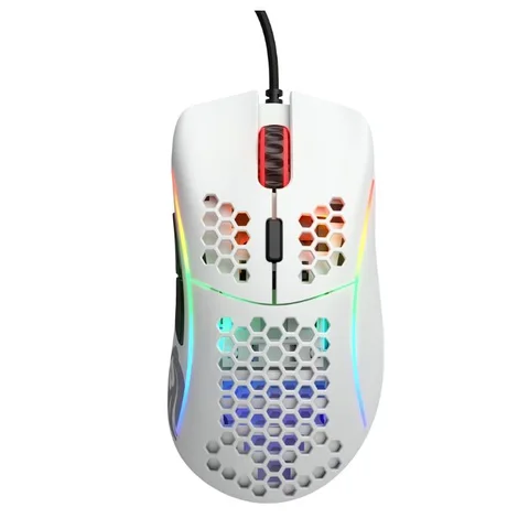Glorious PC Gaming Race USB Model D Ergonomic Gaming Mouse - Matte White