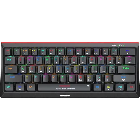 MARVO KG962G 60% 60% Switch Gaming Keyboard Wired