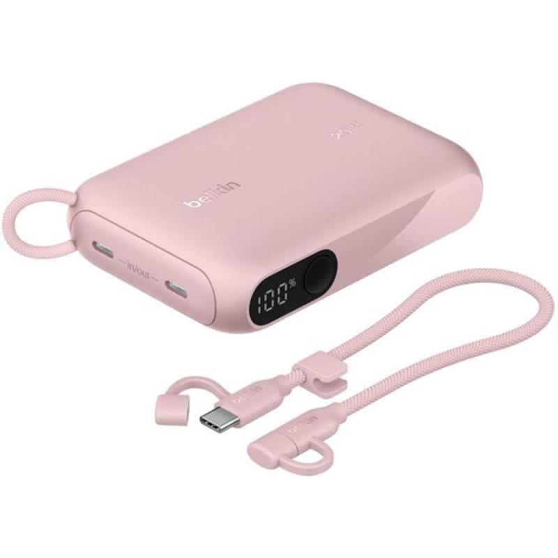 Belkin BoostCharge Power Bank Charger PD Fast Charging 10000 mAh Dual USB-C — view 2
