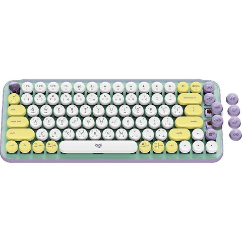 Logitech POP Keys Keyboard Bluetooth/Wireless (2.4 GHz RF)