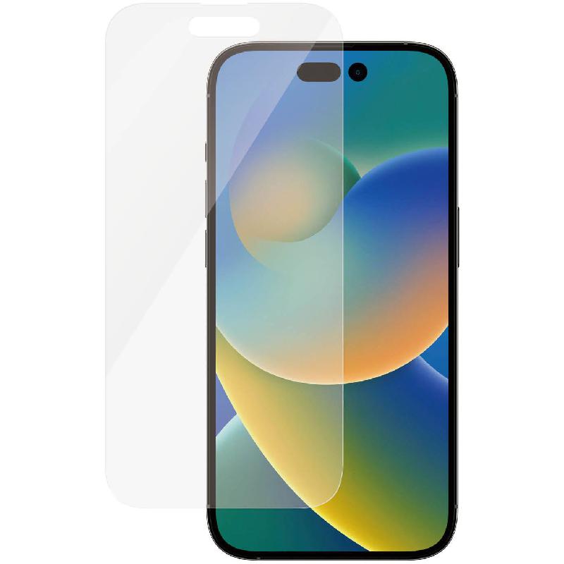 PanzerGlass Classic Fit Tempered Glass, Clear Smartphone Screen Protector for iPhone 14 Pro — view 3