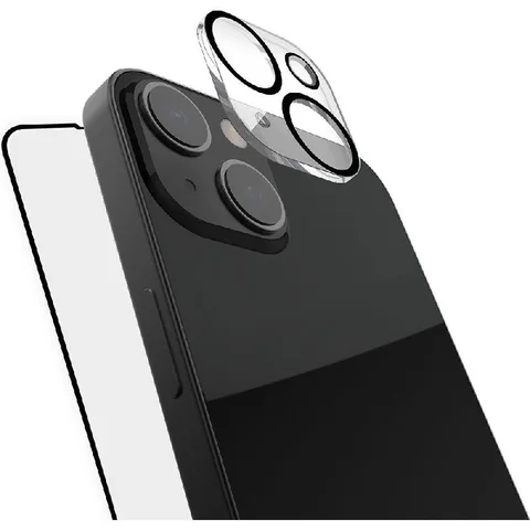 Raptic Raptic 2-in-1 Bundle: Tempered Glass + Camera Lens Protector Smartphone Display Protection