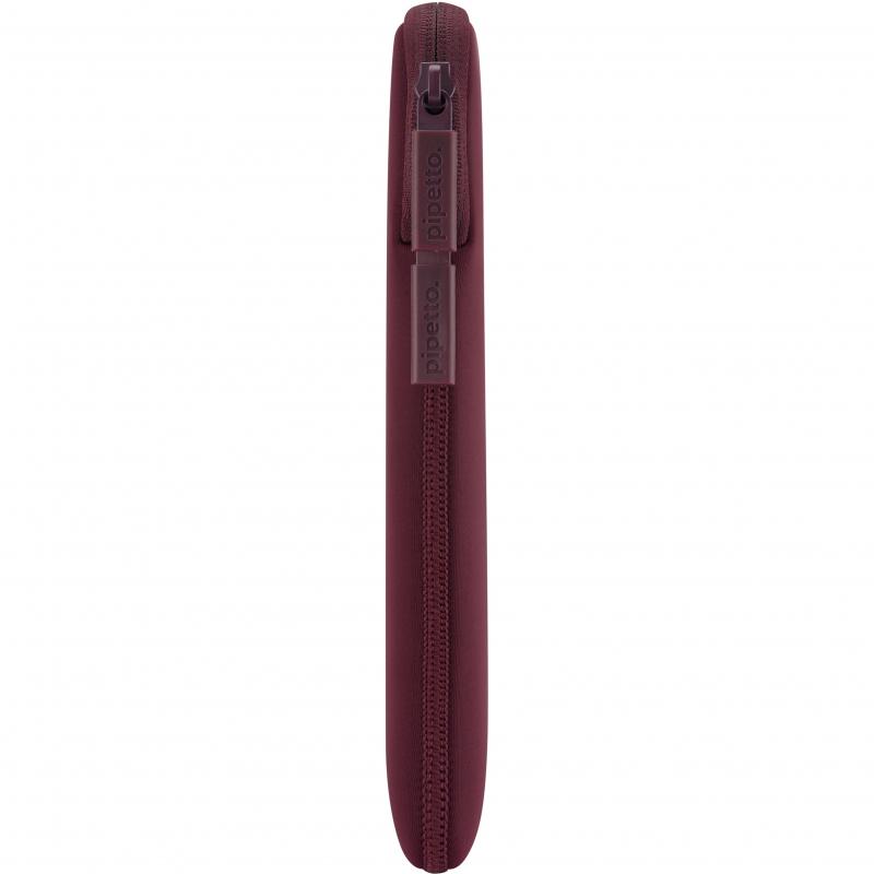 PIPETTO Classic Fit MacBook Sleeve for 13"/14" Screen Size Burgundy — view 3