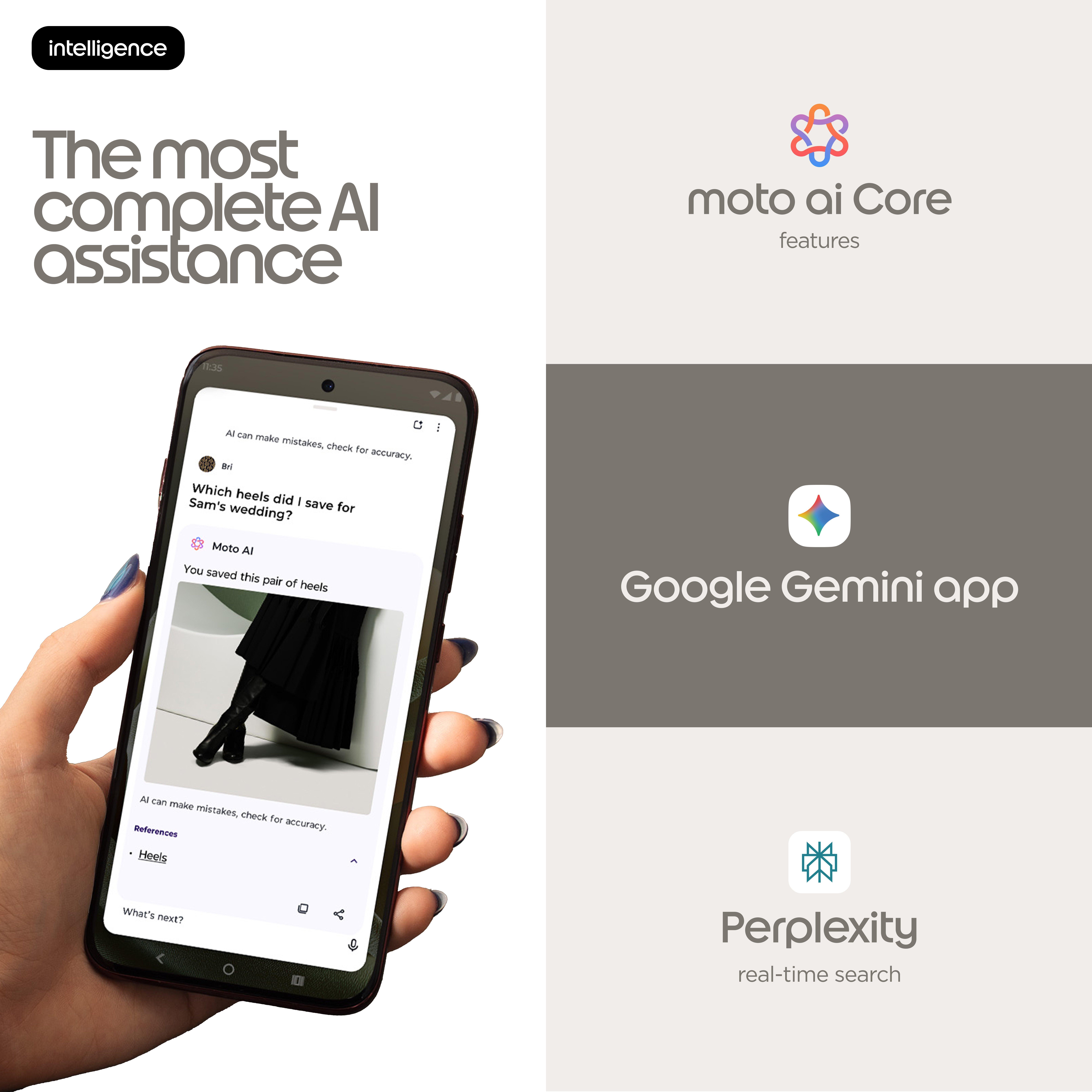 Moto Edge 70 Pro 12GB RAM + 512GB Storage Smartphone PANTONE Chicory Coffee 5G UAE Version — view 5