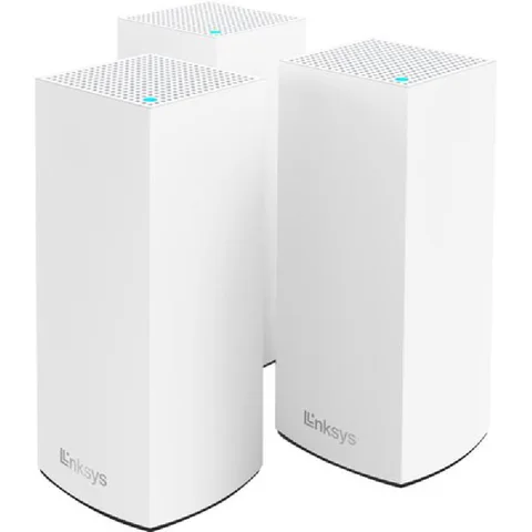 Linksys Atlas 6 (3-Pack) Whole Home Mesh Wi-Fi Wi-Fi 6 (802.11ax) Dual Band (2.4 GHz/5 GHz)
