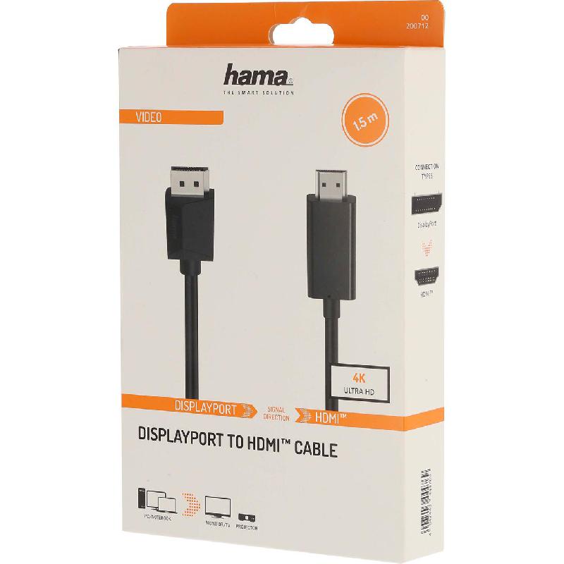 Hama DisplayPort to HDMI AV Cable 1.50 m ( 4.92 ft ) — view 2