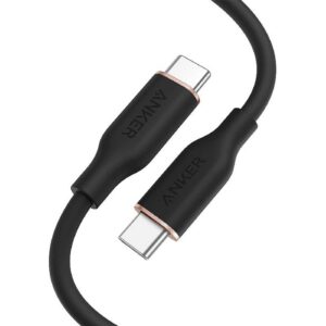 Anker PowerLine III Flow USB-C to USB-C Sync & Charge Cable 3.00 ft ( 91.44 cm )