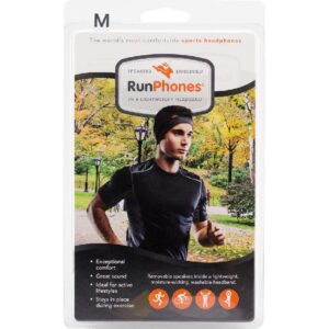 RunPhones Classic Earphones Wired Black