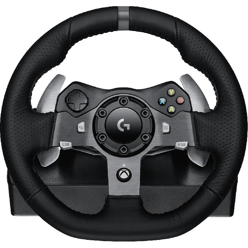 Logitech G Driving Force G920 Racing Wheel + Pedals Wired Black — view 2