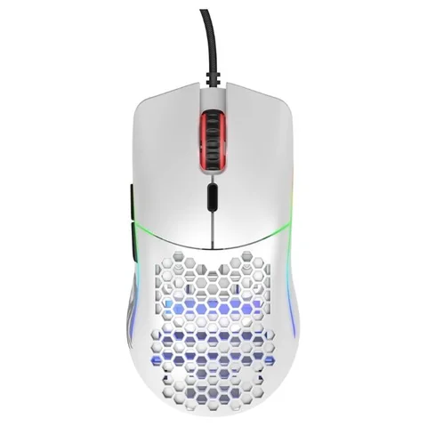 Glorious Model O- (Minus) Compact Wired Gaming Mouse - Matte White