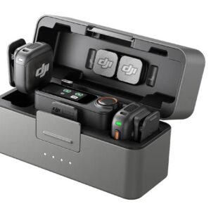 DJI Mic 3, Wireless Microphone System With Case- Black