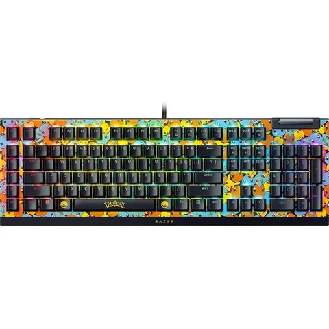 Razer BlackWidow V4 X Pokemon Edition Gaming Keyboard Wired