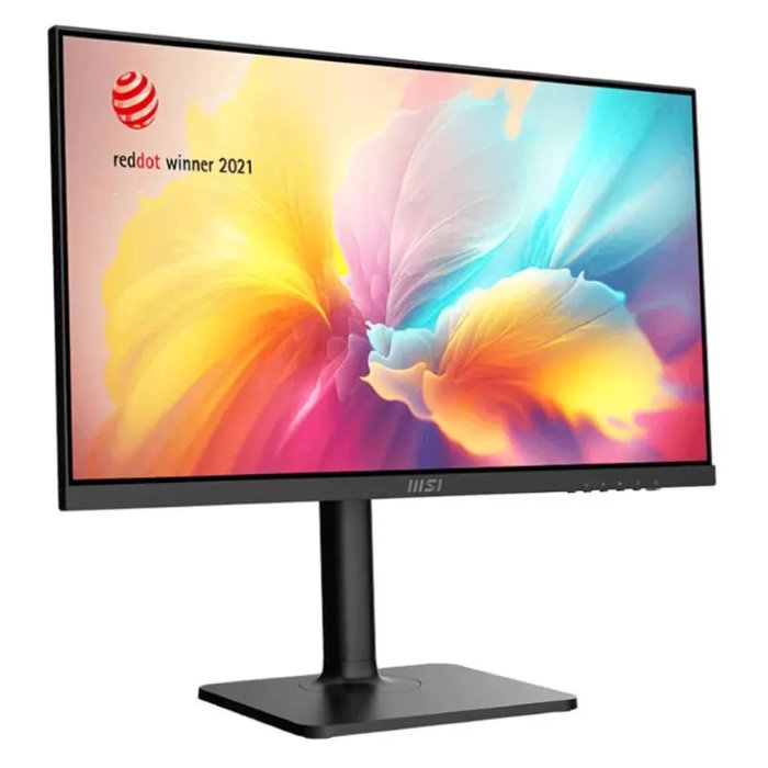 MSI Modern 24inch FHD 1920X1080 Monitor, 1MS, 100Hz, HDMI, USB-C, Adjustable - 9S6-3PA59H-076 — view 2