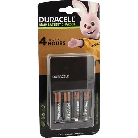 Duracell Hi-Speed Value Charger + Battery Set