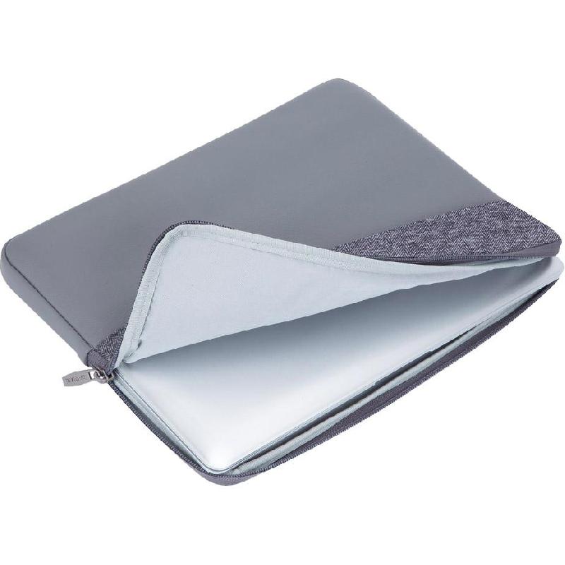 Rivacase Egmont MacBook Sleeve for 13.3" Screen Size Grey — view 3