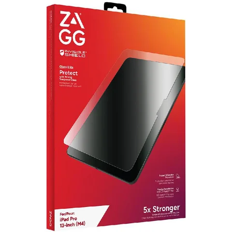 Zagg Invisible Shield Smooth, Silky Feel Design iPad Screen Protector for iPad Pro 13 M4