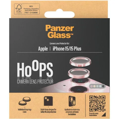 PanzerGlass Hoops Camera Lens Protector (Individual Ring) Smartphone Camera Accessory