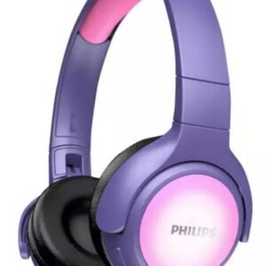 Philips Pink On-ear Wired Kids Headphones-TAKH301PK