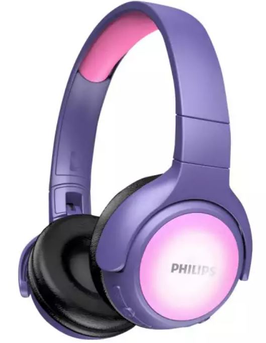 Philips Pink On-ear Wired Kids Headphones-TAKH301PK