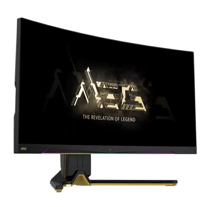 MSI MEG 342C QD-OLED 34.18inch OLED Ultrawide Curved Gaming Monitor, 175Hz, 0.1ms, Black - 9S6-3DC44T-010 — view 2