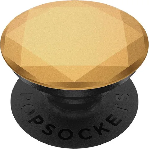 Popsockets Metallic Diamond Medallion Gold Smartphone Grip