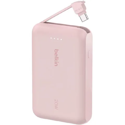Belkin BoostCharge Power Bank Charger PD Fast Charging 10000 mAh Dual USB-C