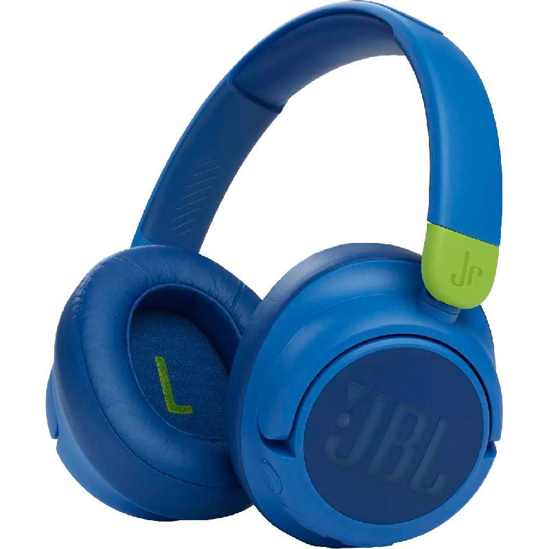 JBL Jr 460NC On-Ear Headphones Bluetooth/Wired (Optional) Blue