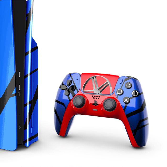 Customized Sony Ps5 Slim Disc Edition 1Tb Single Controller The Racer New 2023 Model — view 2